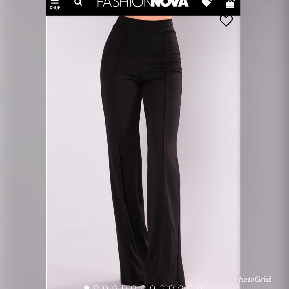 High waist dress pants